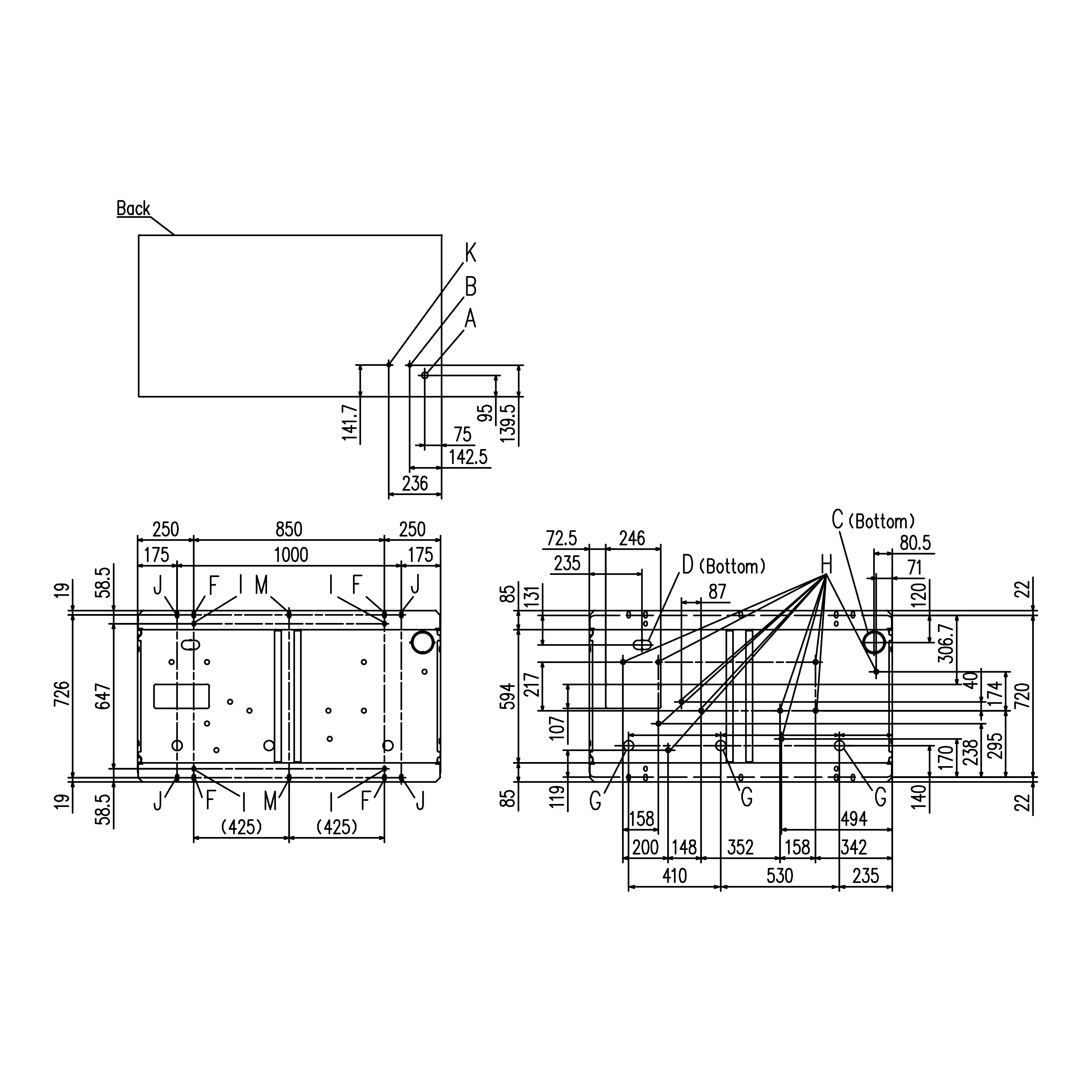 図面 直流電源】ZXシリーズ～外形寸法図｜電源製造50年以上・高砂製作所